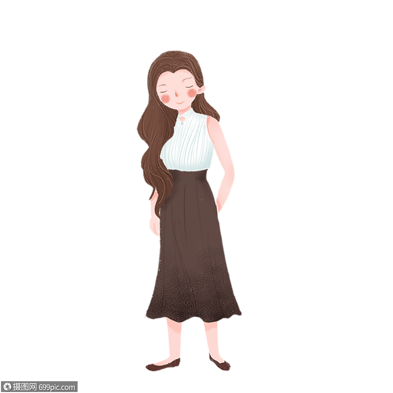 站着的女孩美女女孩图片