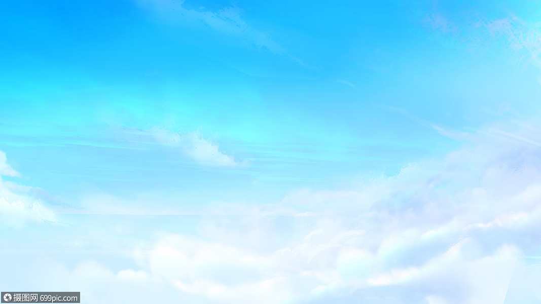 插画天空背景
