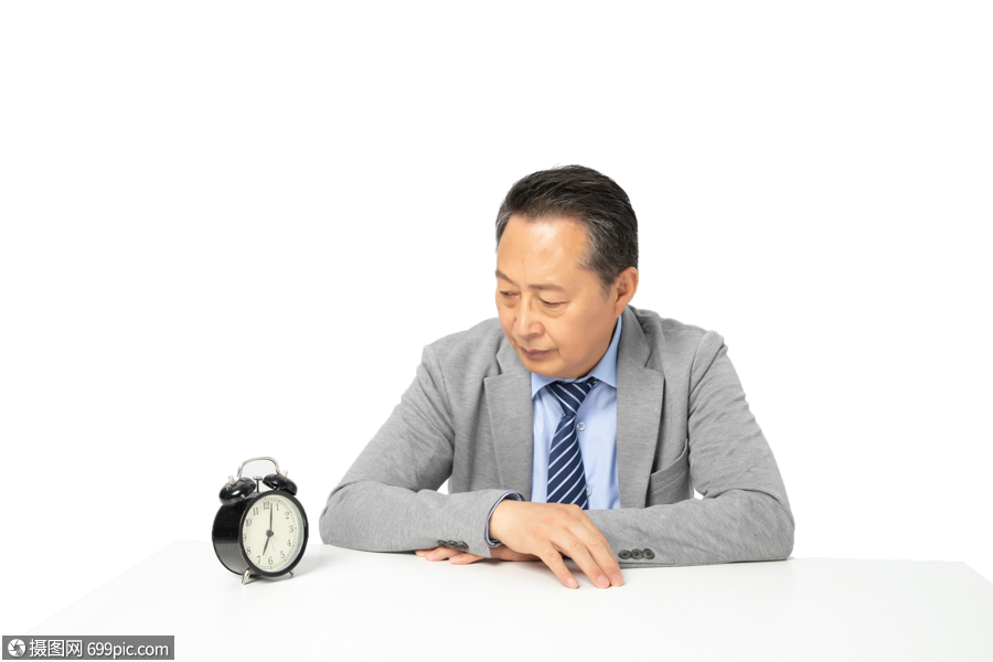 职场老人男人人物图片
