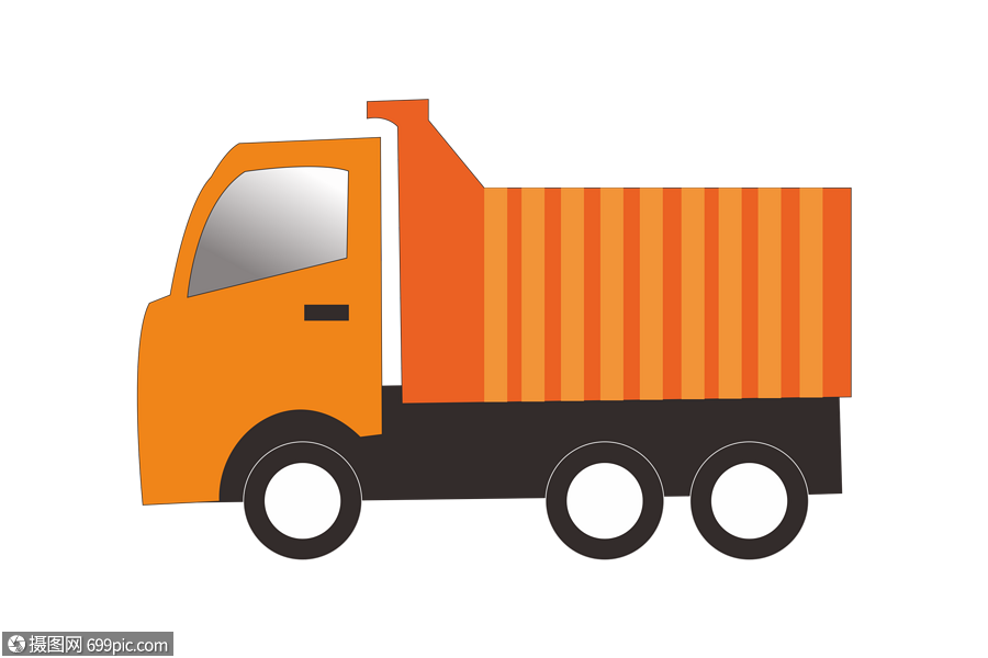 卡通货车