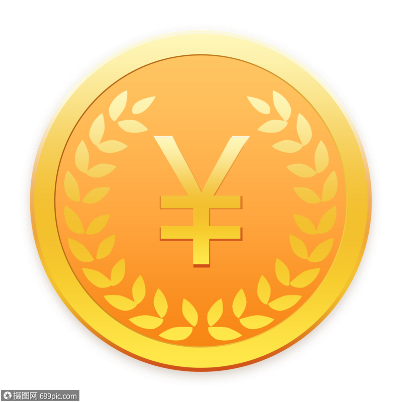 金色金币图标
