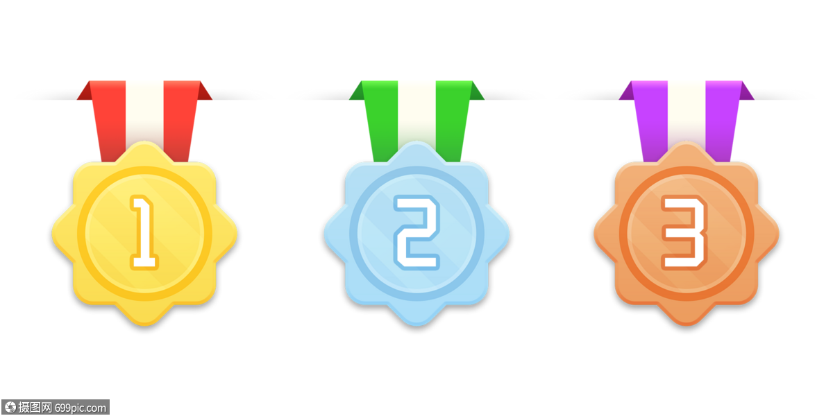 金银铜奖牌