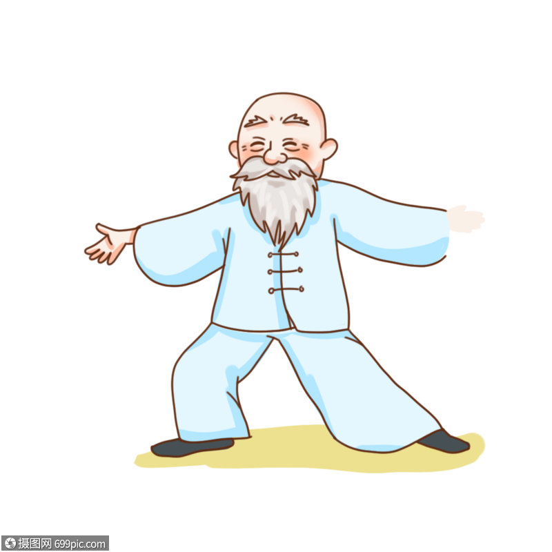打太极的老人打太极的老爷爷老爷爷图片