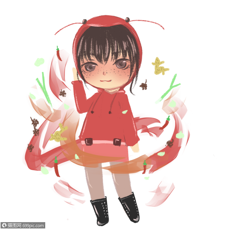 小龙虾拟人