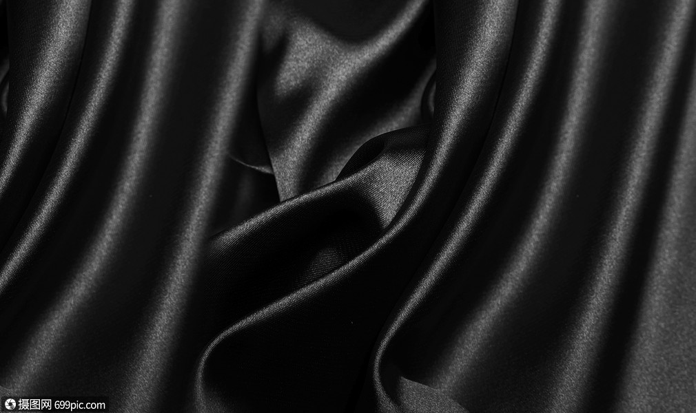 黑色色丝绸背景