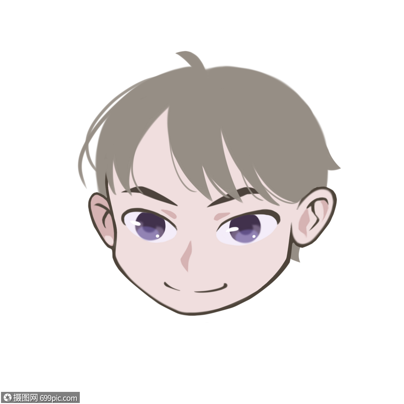 男性人物大头贴4