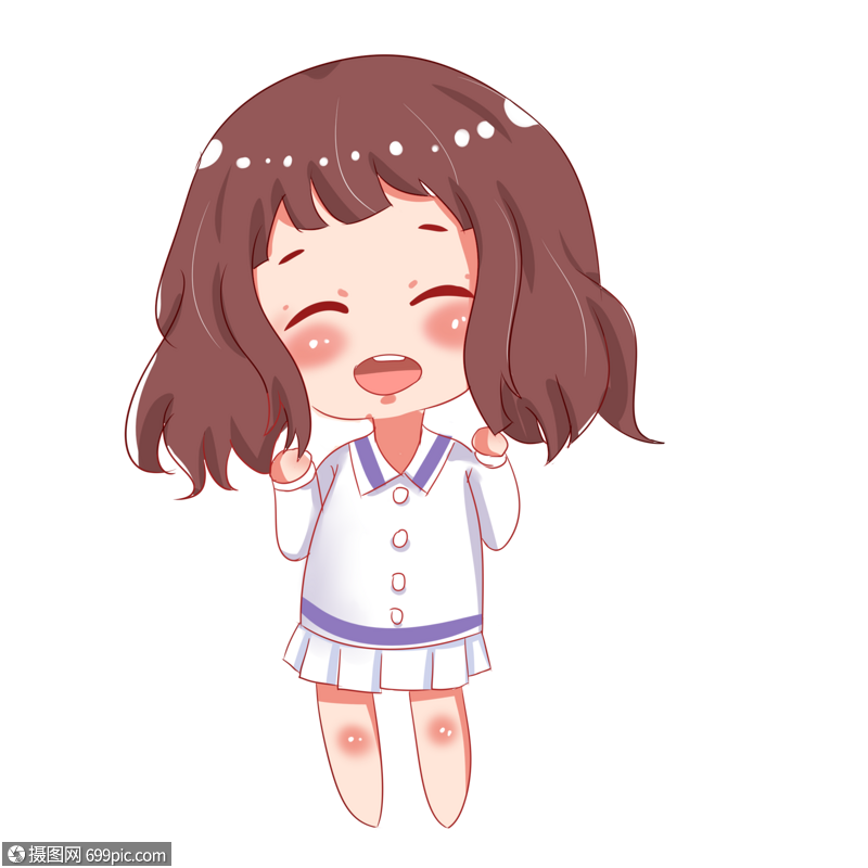 可爱q版萌系女孩人物动漫