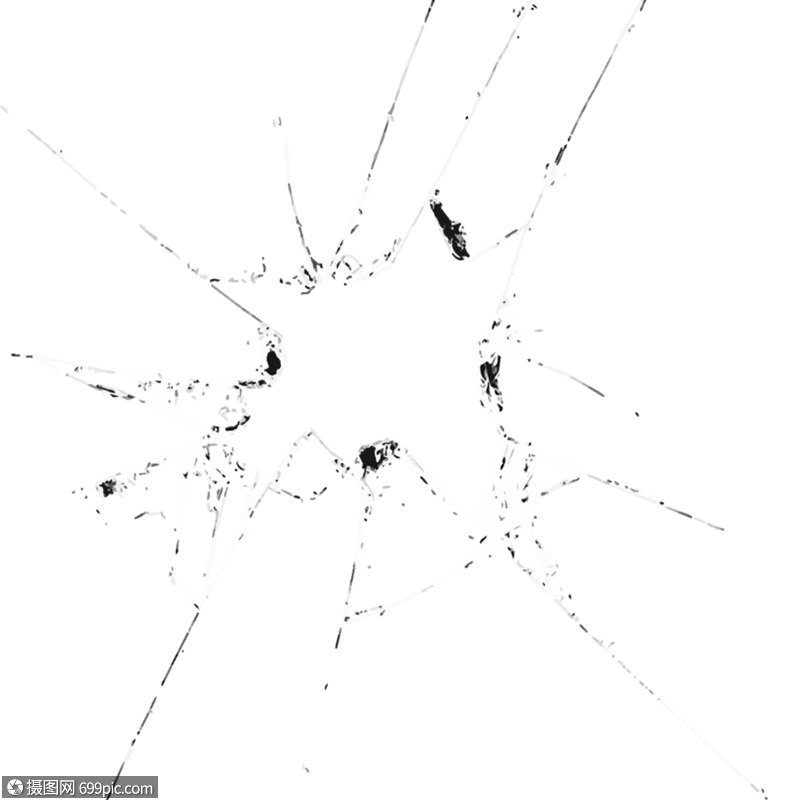 玻璃裂纹特效