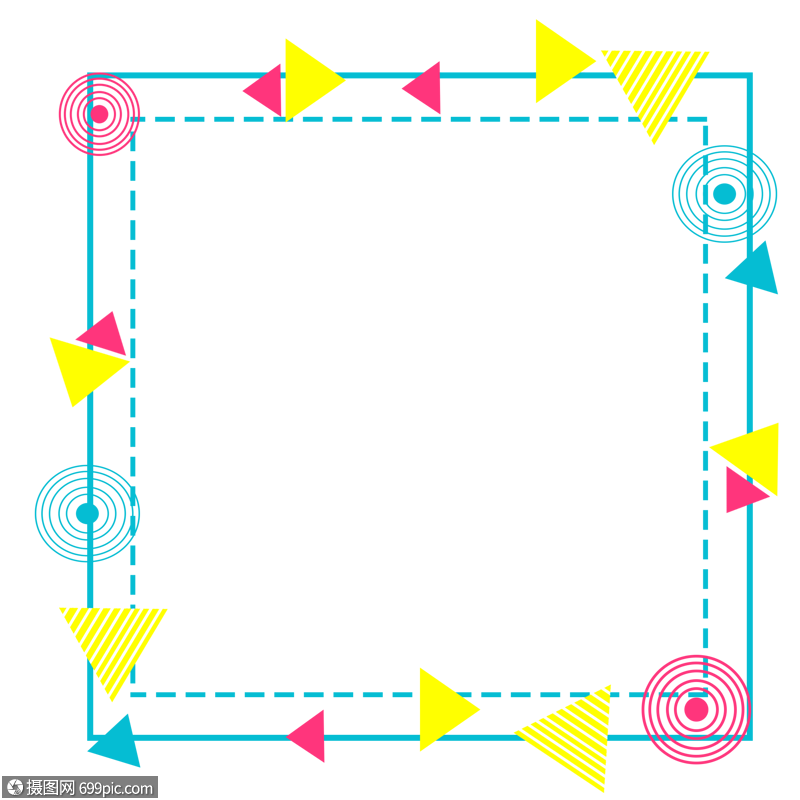几何图形装饰边框