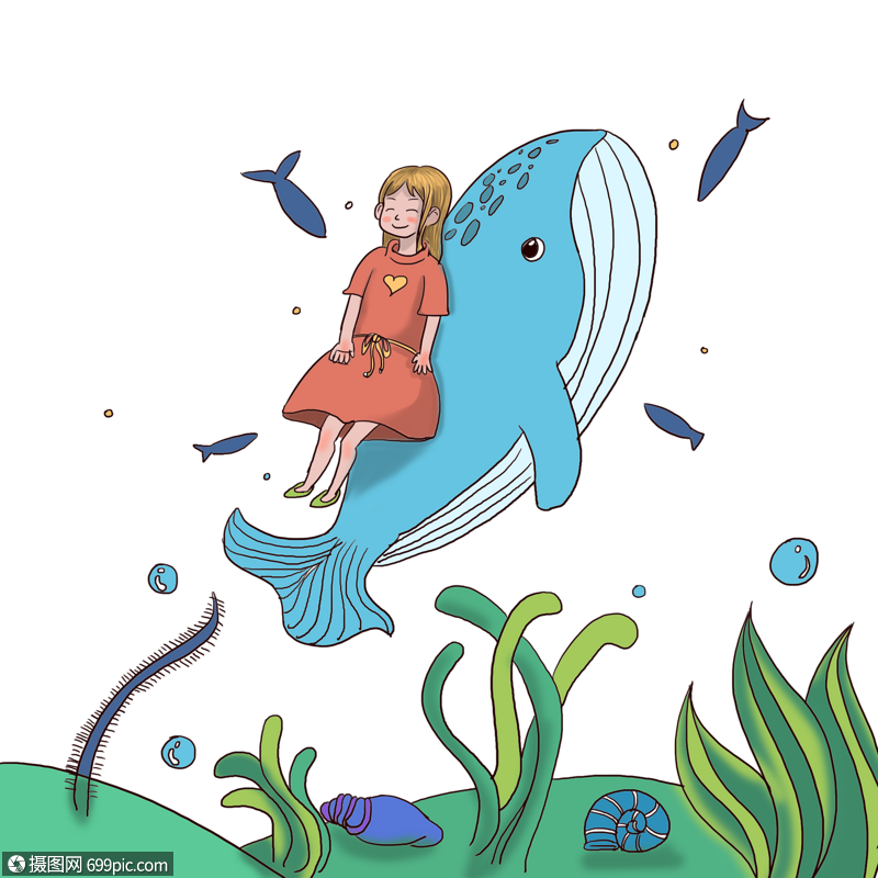 梦幻女孩和鲸鱼