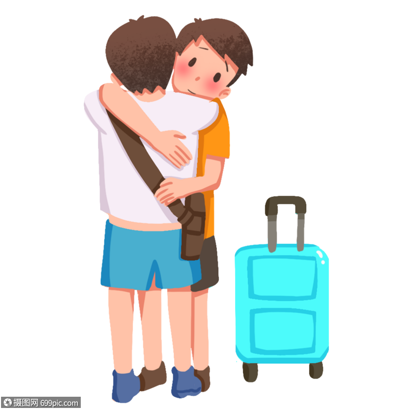 毕业道别分离回家图片