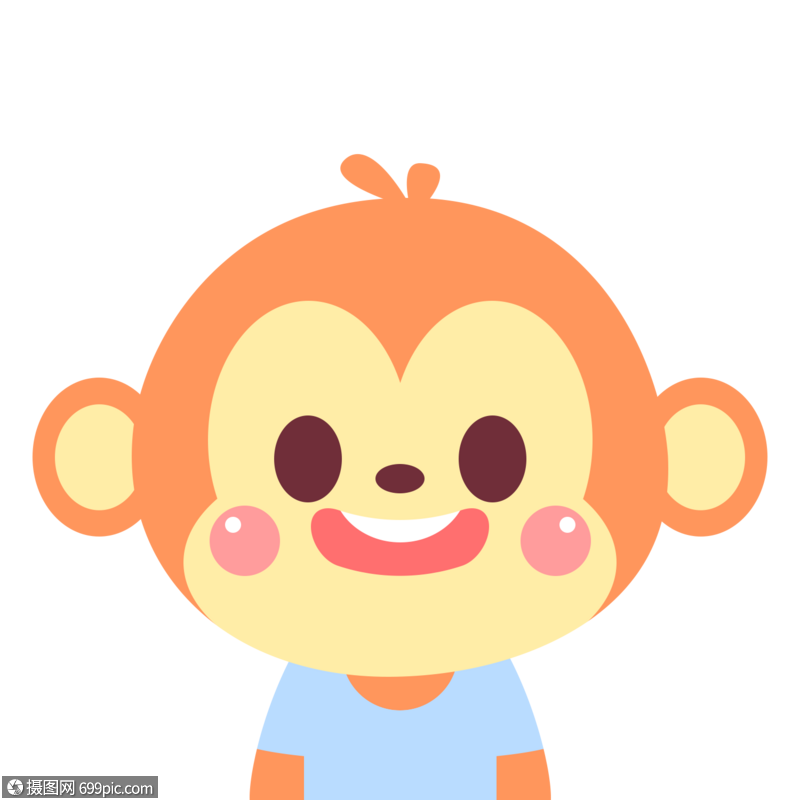 可爱的小猴子