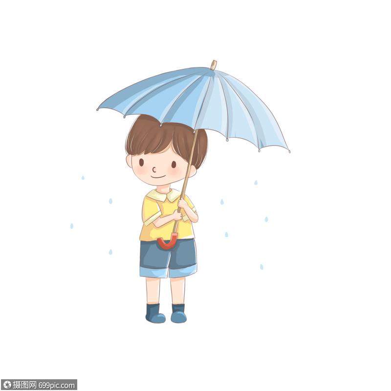 雨中撑伞头像男图片