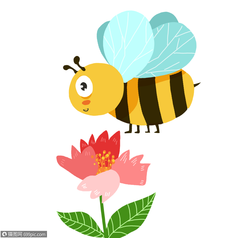 采蜜的小蜜蜂