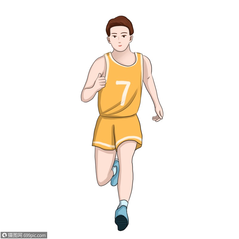 田径赛跑运动员