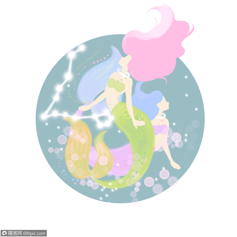 双鱼座星座守护神图片