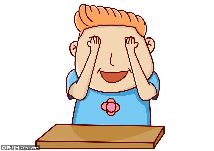 免抠元素 手绘/卡通元素 遮住眼睛.psd