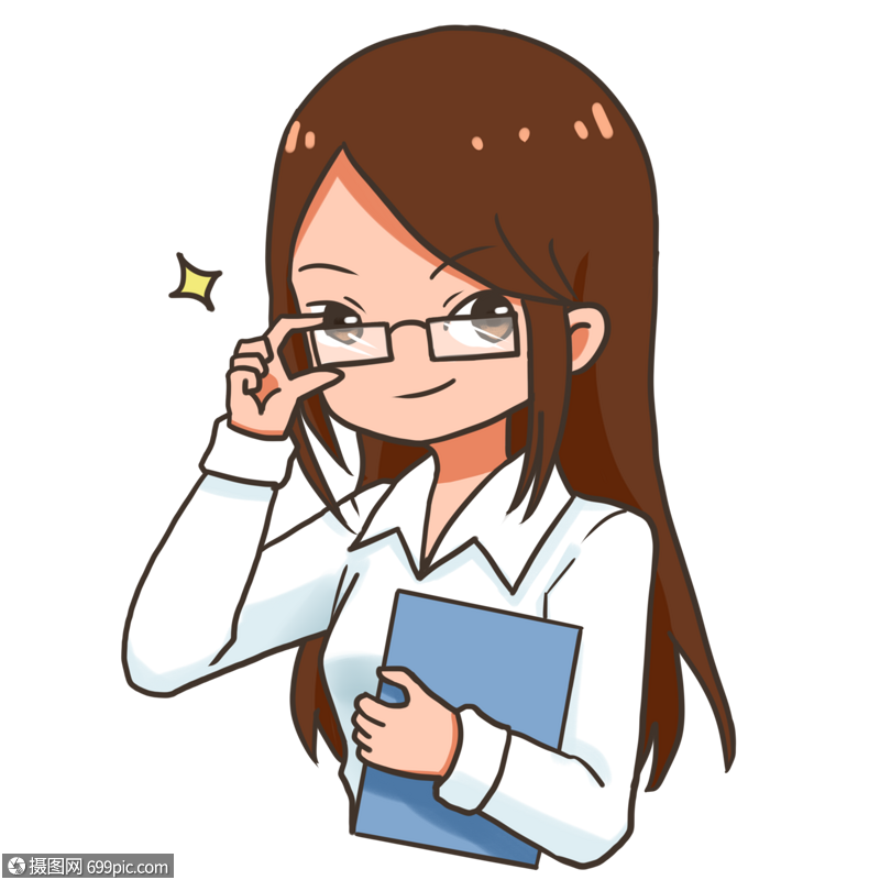 拿着文件的白领