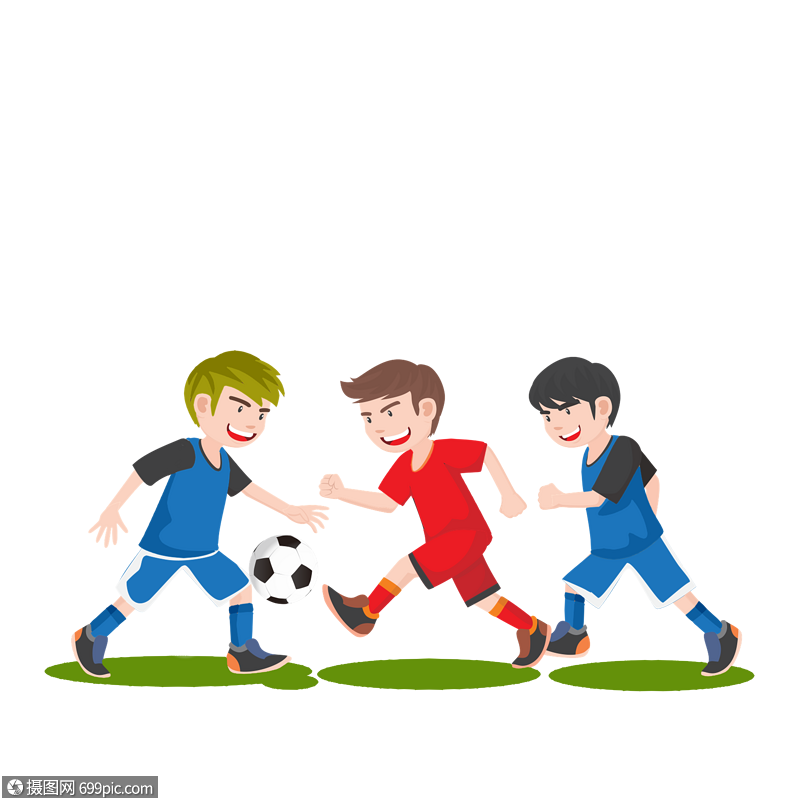 绿茵场上的足球赛