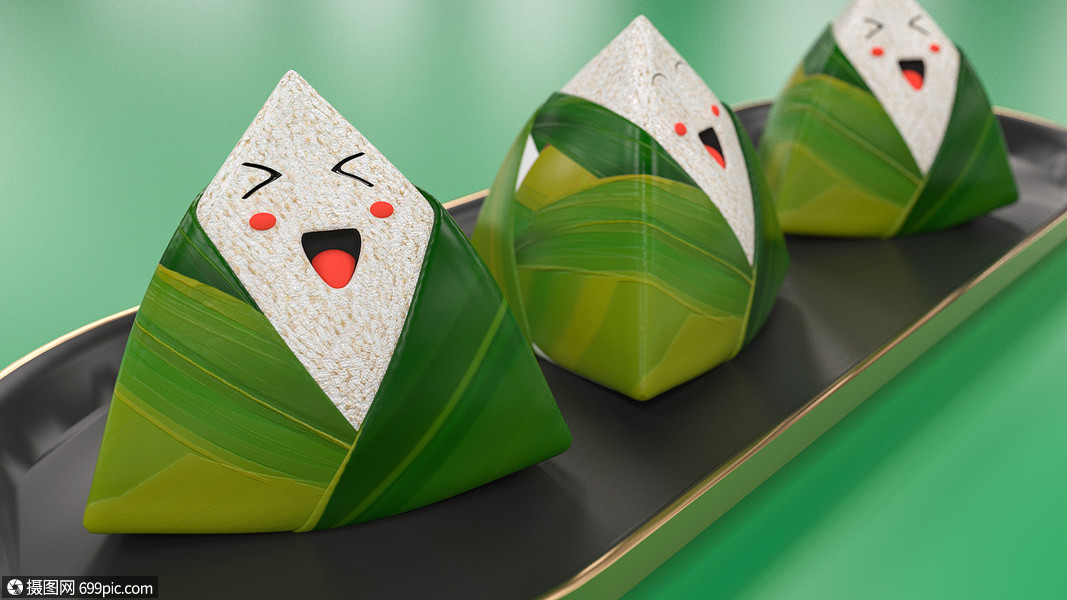 创意端午节小场景