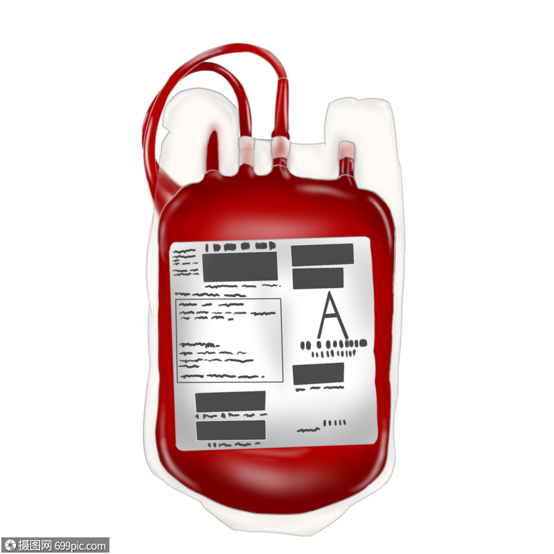 血袋献血救治高清图片素材