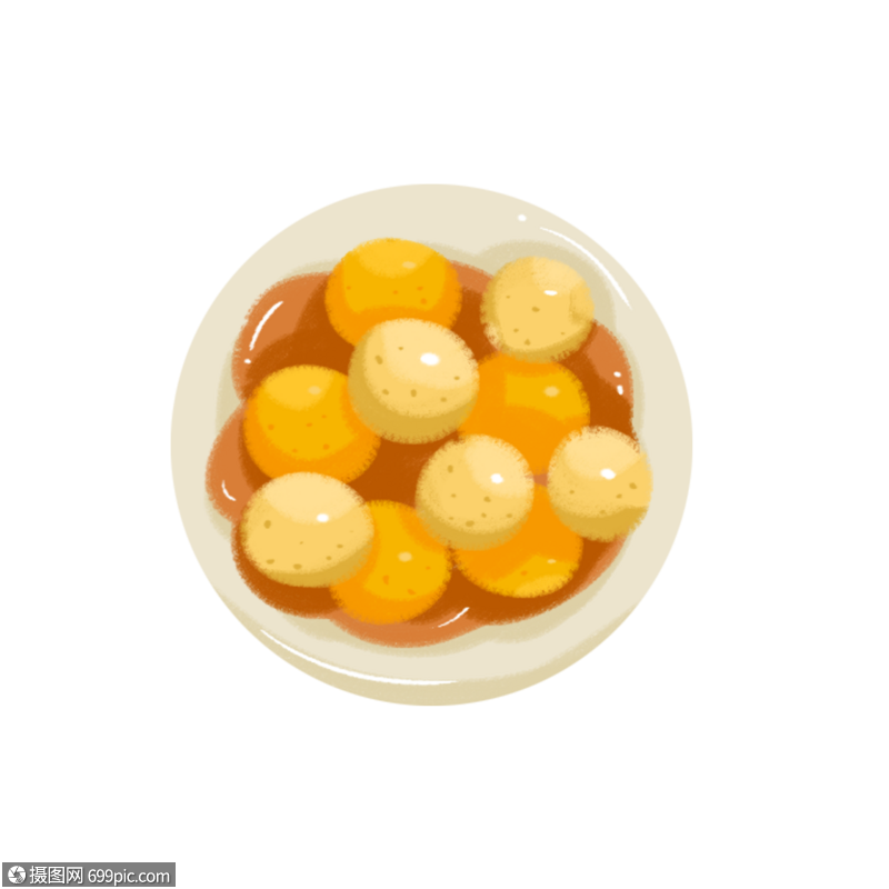 咖喱鱼丸