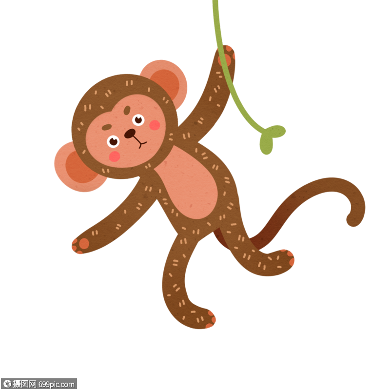猴子猴子图片手绘猴子