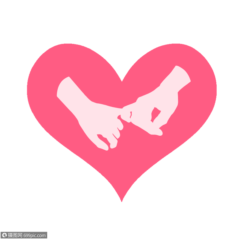 情侣恋人情人手拉手手指勾手指