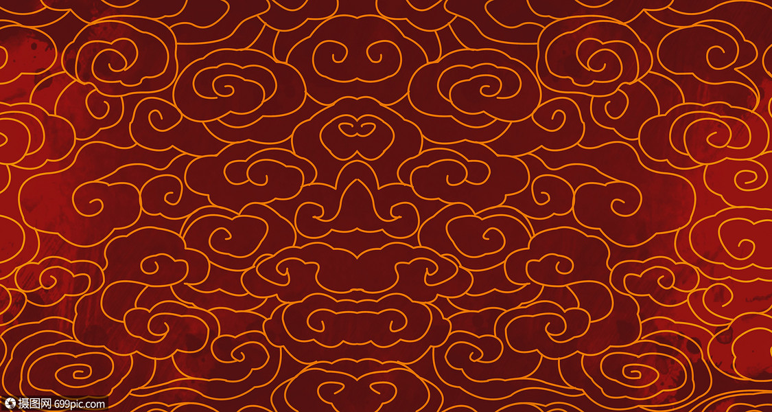 红色复古底纹