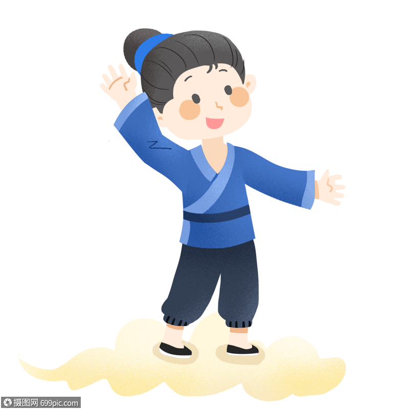 七夕节等待织女的牛郎