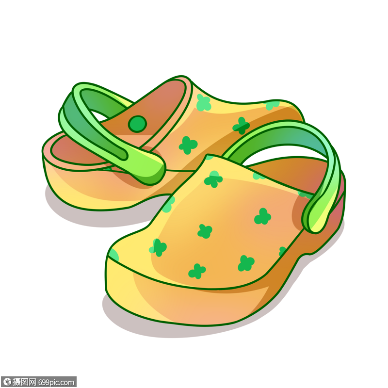 卡通塑料凉鞋塑料鞋彩色