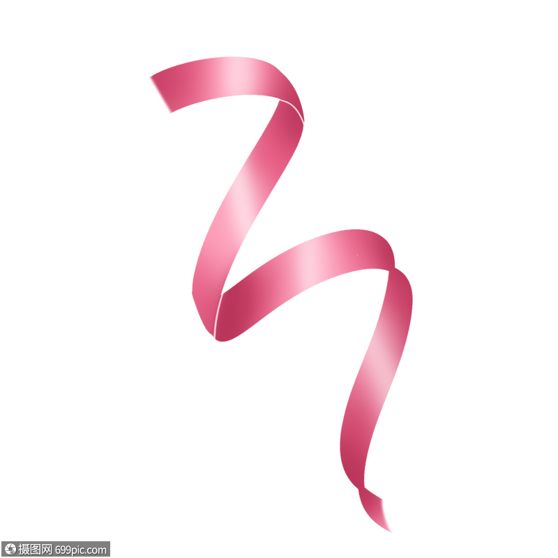 粉色彩带丝带飘带图片