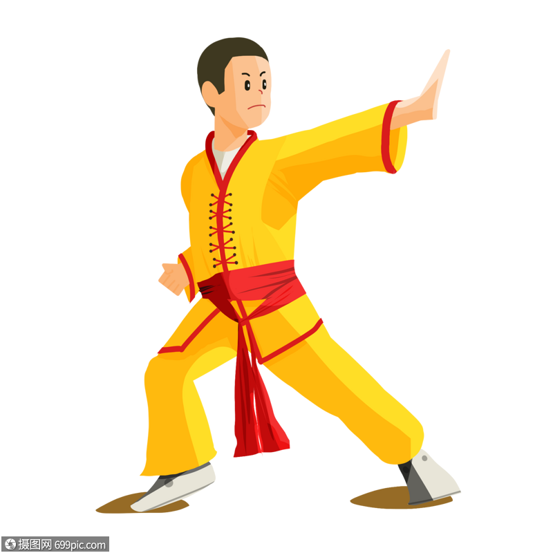 武术晨练格斗高清图片素材