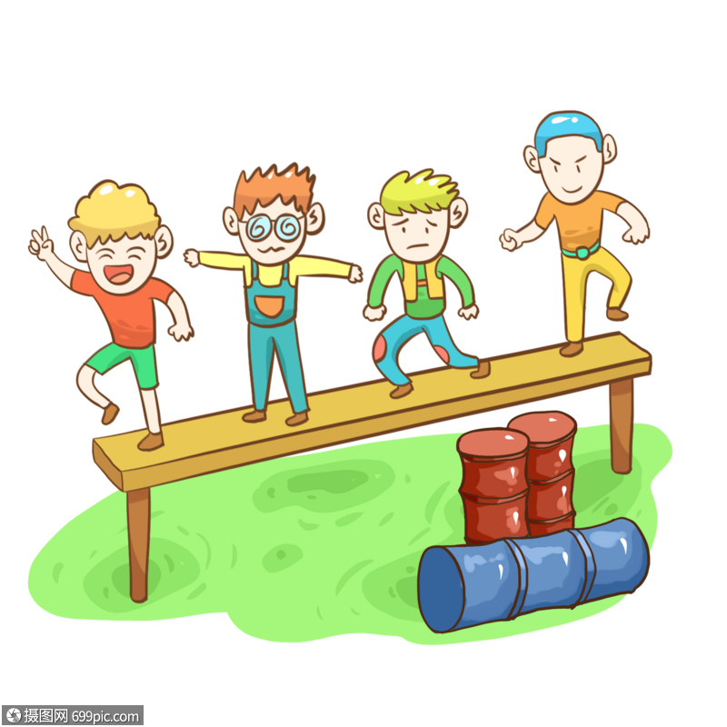 夏令营拓展之独木桥野营拓展训练