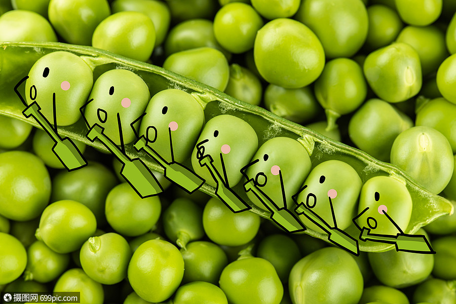 豌豆荚创意摄影插画