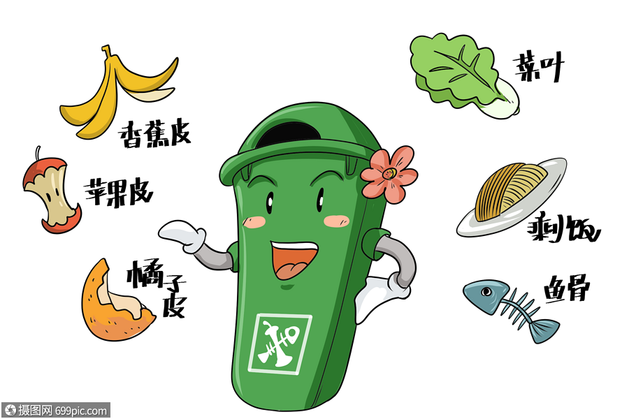 餐厨垃圾垃圾桶垃圾箱