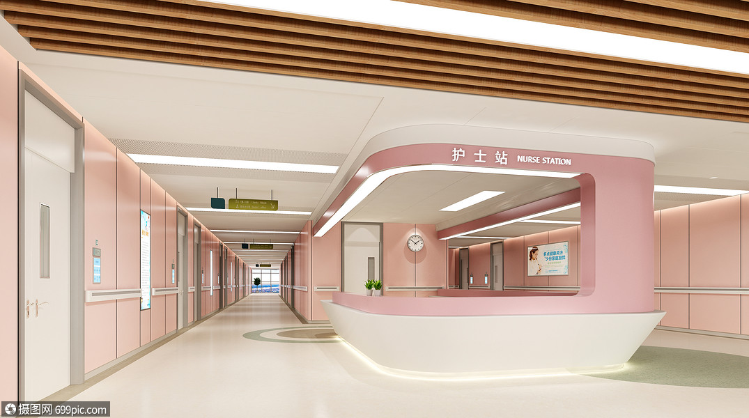 创意背景 三维模型 海报背景 3d医疗医院场景max