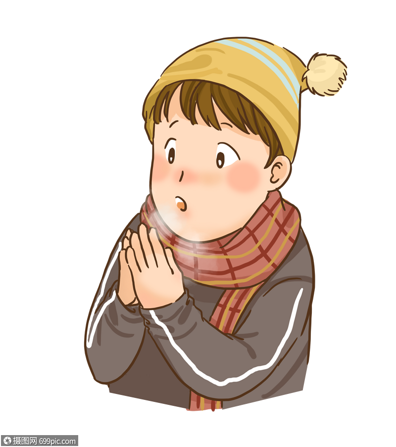 冬天来了天气变冷
