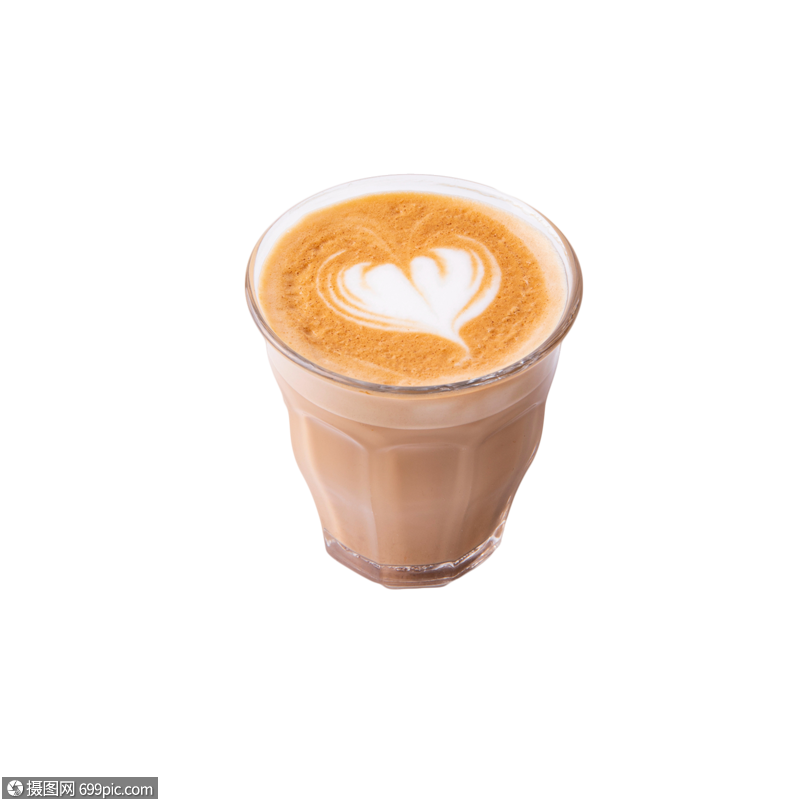 冰拿铁咖啡免抠素材
