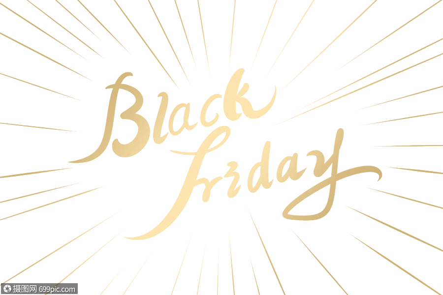 blackfriday英文字体设计