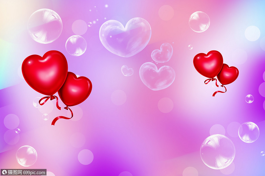 爱心背景