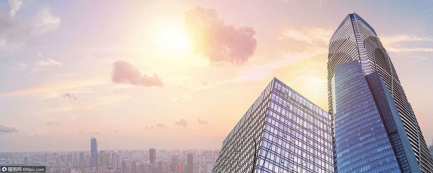 大气商务背景大厦业务