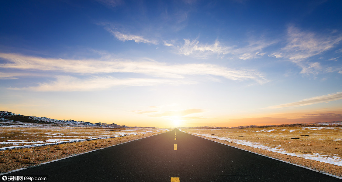 公路背景柏油路高速路