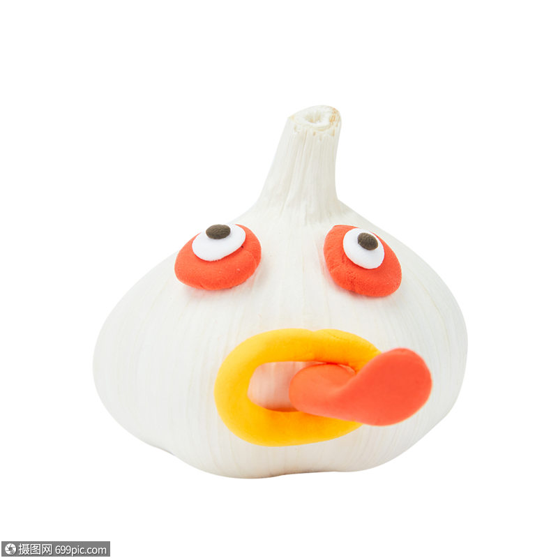 愚人节创意大蒜