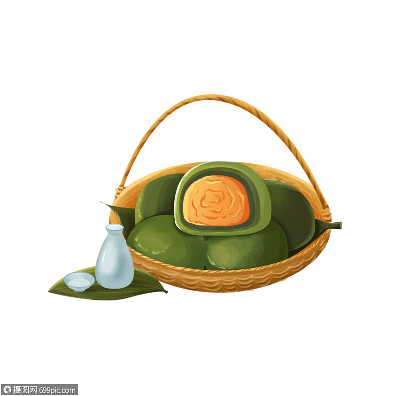 青团清明节清明果图片