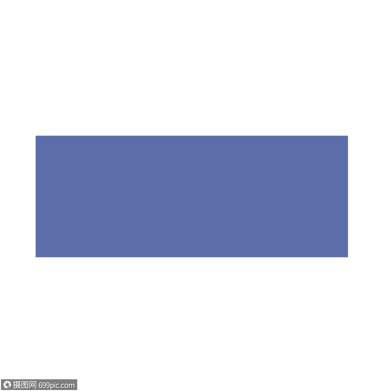 蓝色矩形图ppt元素蓝色条形图