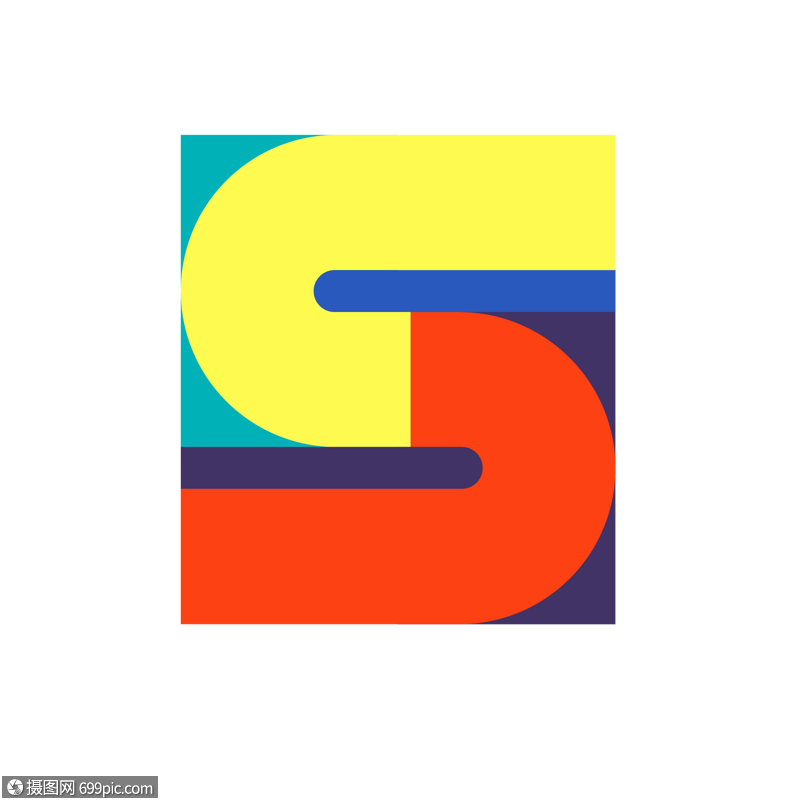 英文字母s高清图片素材