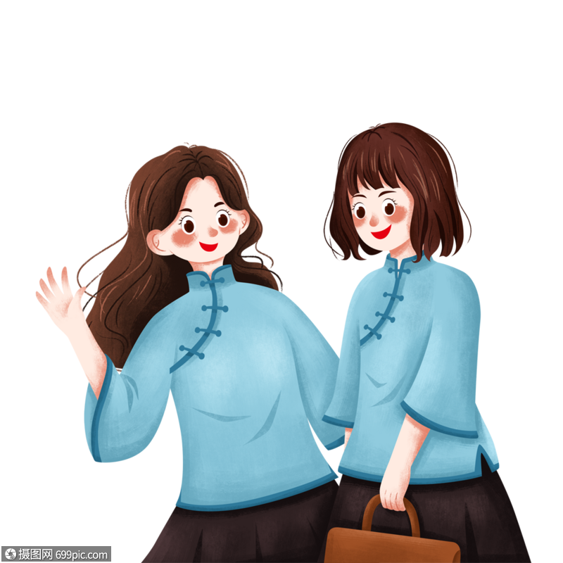 穿民国服饰的学生54青年