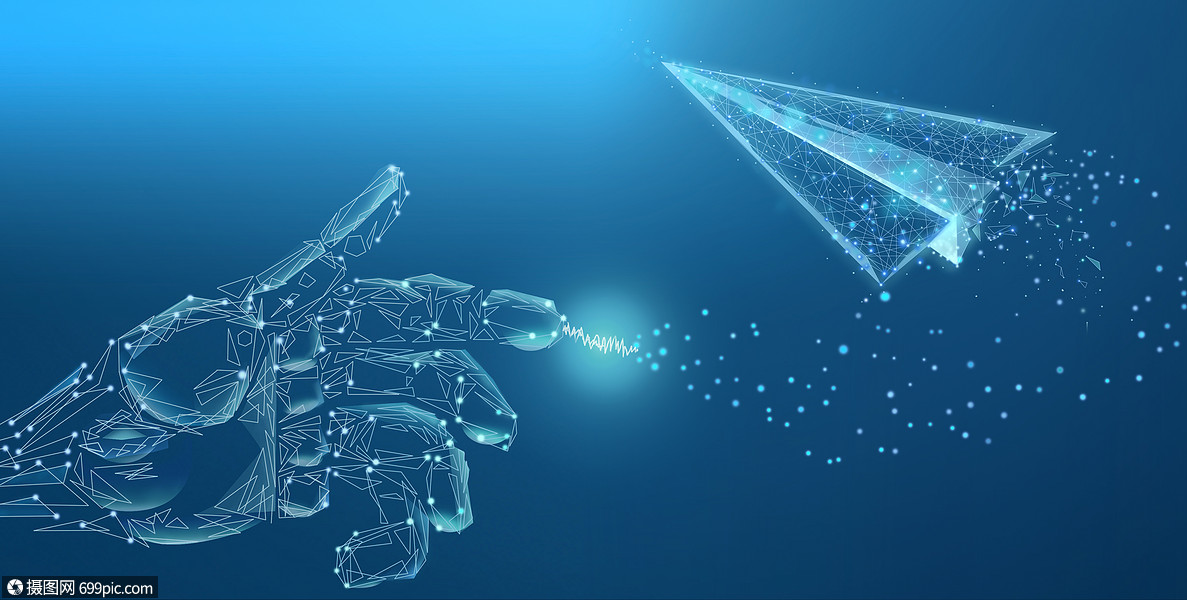 创意飞机科学ai图片