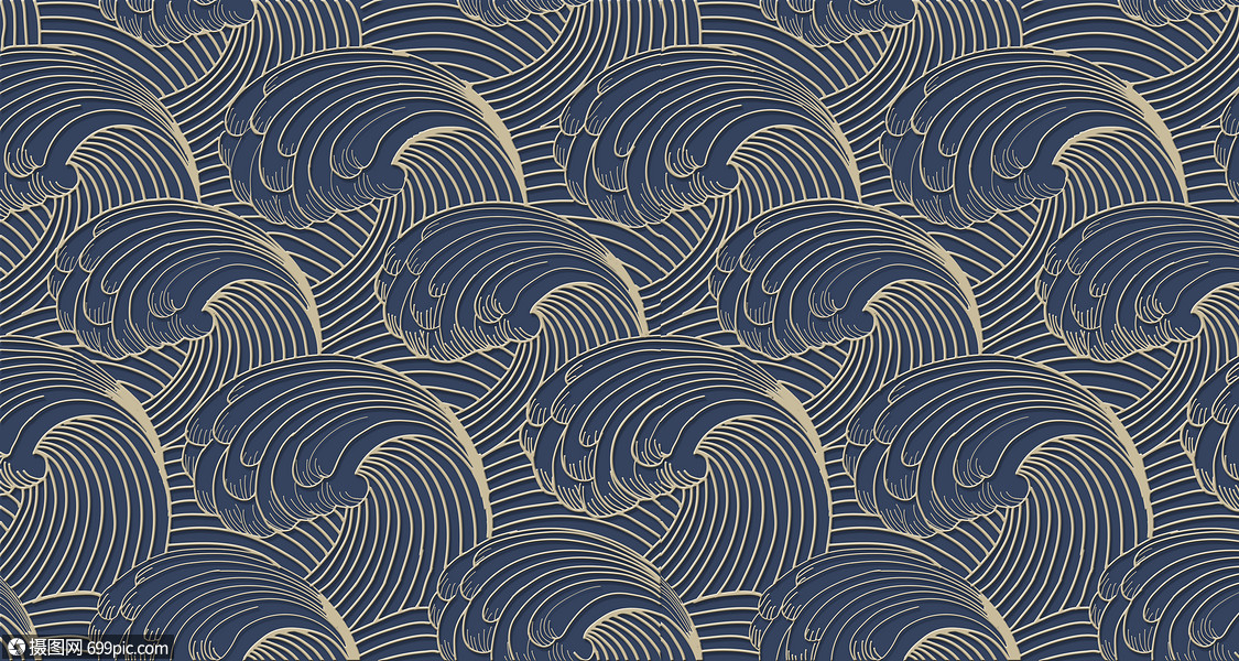 创意背景 背景素材 中式花纹 中式立体底纹.psd